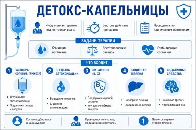 Капельница от наркотиков на дому в Дедовске