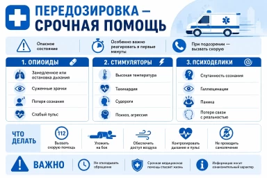 Помощь при передозировке в Дедовске