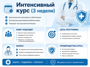 Реабилитация за 21 день в Дедовске