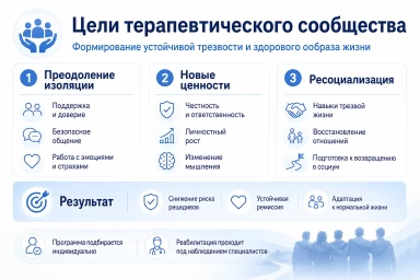 Терапевтическое сообщество в Дедовске
